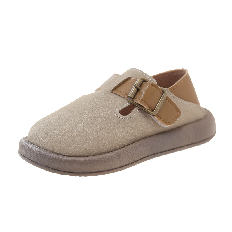Dječje cipele od PU kože, Velcro zatvaranje, niskog profila, PVC potplat, korejski stil, unisex