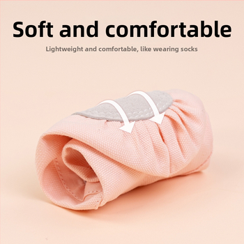 Παιδικά παπούτσια χορού – Καμβά στην επάνω επιφάνεια, Δερμάτινη σόλα, για Μπαλέτο, Μοντέρνο και Τετράγωνο Χορό