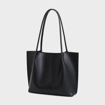SEAMMER Tote torba – urban stil, koža od tele split (dvostruka) + sintetička koža, unutarnja podstava od tkanine, zatvaranje poklopcem, džepovi sa zatvaračem i džep za telefon
