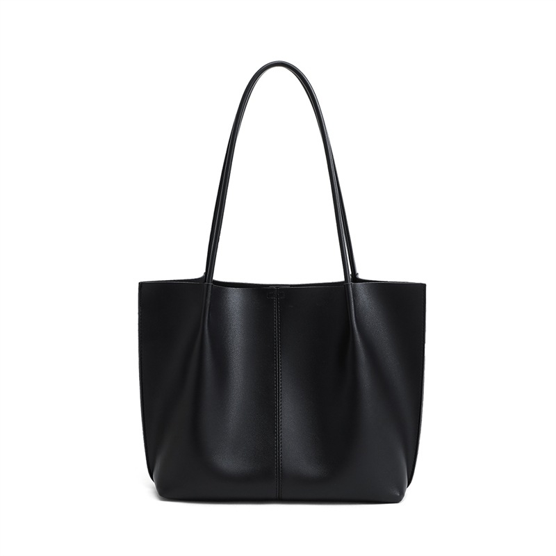 SEAMMER Tote torba – urban stil, koža od tele split (dvostruka) + sintetička koža, unutarnja podstava od tkanine, zatvaranje poklopcem, džepovi sa zatvaračem i džep za telefon