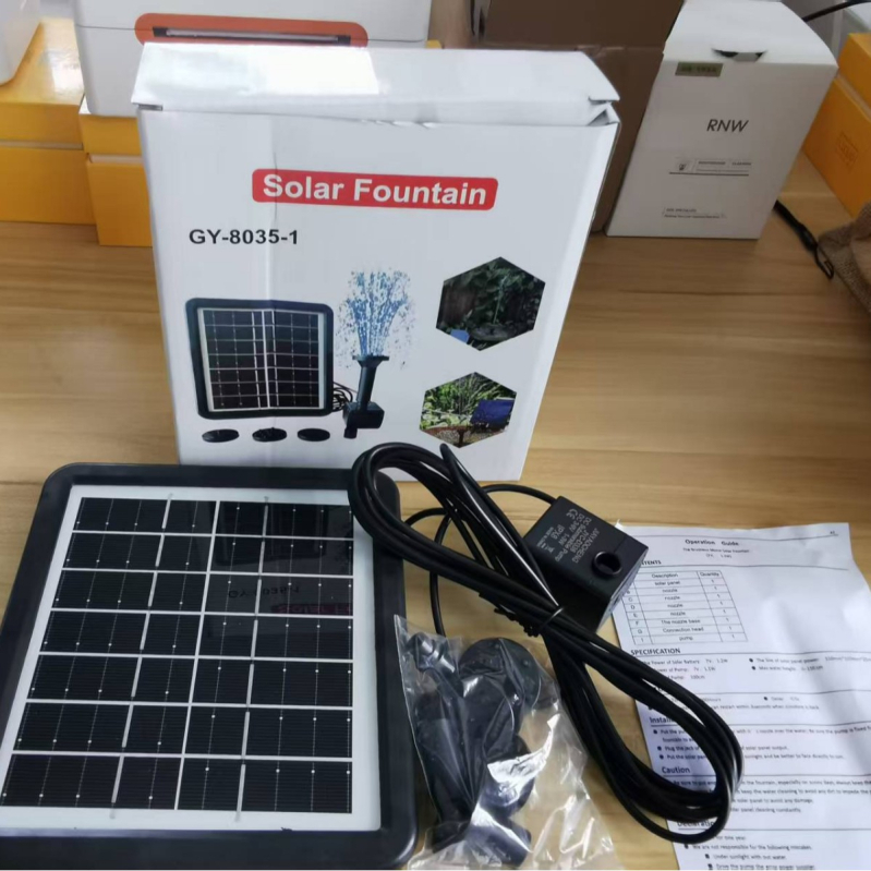 Kézműves fontán gyantából, mintázott permetezéssel