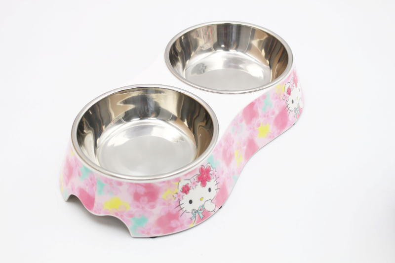 Ruixin Διπλά μπολ κατοικίδιων από μελαμίνη, βαθμού τροφίμων, Προέλευση Γκουανγκντόνγκ, 36 τεμάχια ανά κουτί