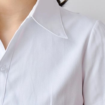Košulja od poliester-pamuka s twill uzorkom, polo ovratnik, dugi rukavi, uski kroj, profesionalna radna odjeća