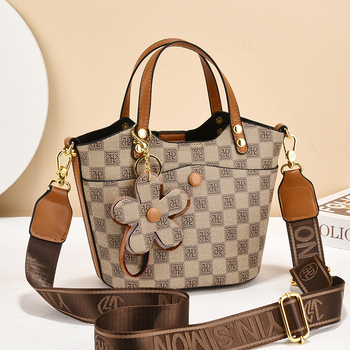 Yin Ximan Torba košara za povrće - PU torba u obliku košare, zatvarač, podstava od poliestera, svakodnevna crossbody torba