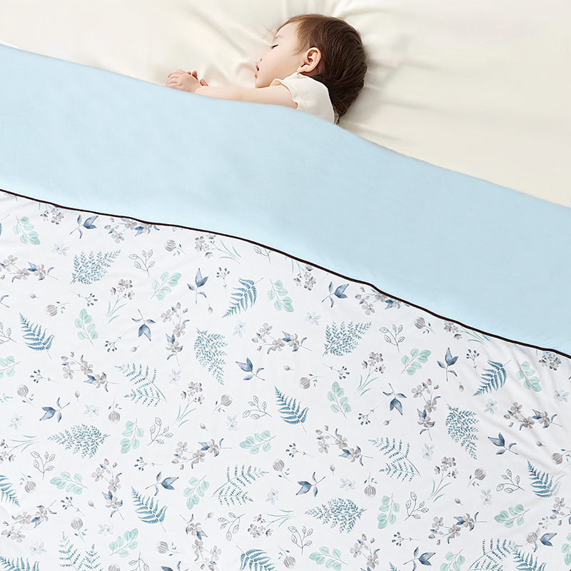 Mu Mu Bear Dječji pamučni quilt – Sve sezone, Antibakterijski, Strojno pranje
