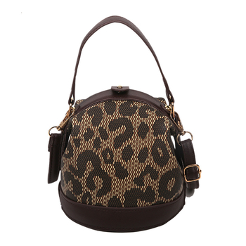 Torba za ramena bucket stil – PU materijal, street trend stil, oblik koša, zatvarač