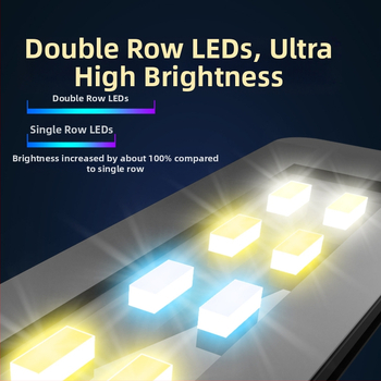 FKSC 10W φωτιστικό ενυδρείου από ανοξείδωτο χάλυβα με πλήρες φάσμα