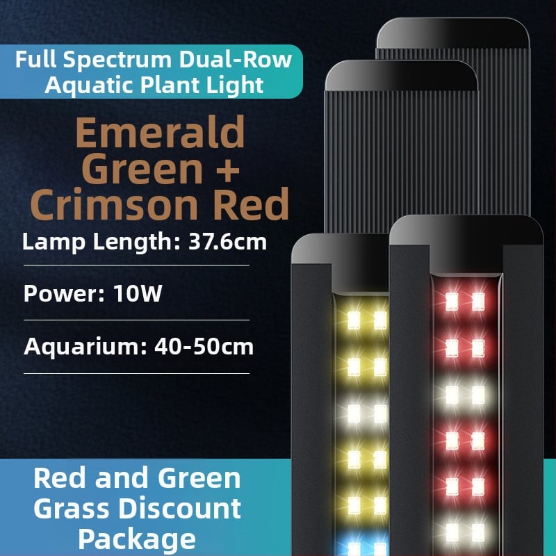 FKSC 10W φωτιστικό ενυδρείου από ανοξείδωτο χάλυβα με πλήρες φάσμα