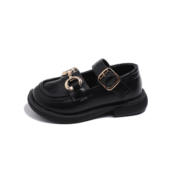 Dječji PU loaferi, unisex, engleski stil, mekana protuklizna potplat (PU gornji dio; unisex; engleski stil; mekana protuklizna potplat)