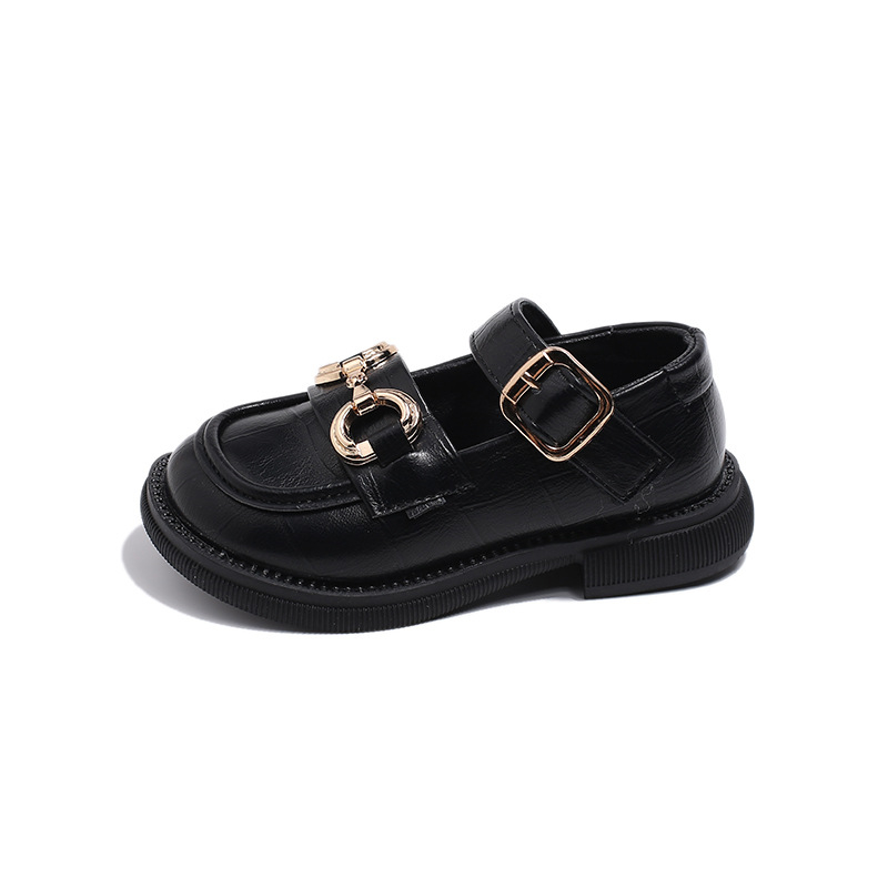 Dječji PU loaferi, unisex, engleski stil, mekana protuklizna potplat (PU gornji dio; unisex; engleski stil; mekana protuklizna potplat)