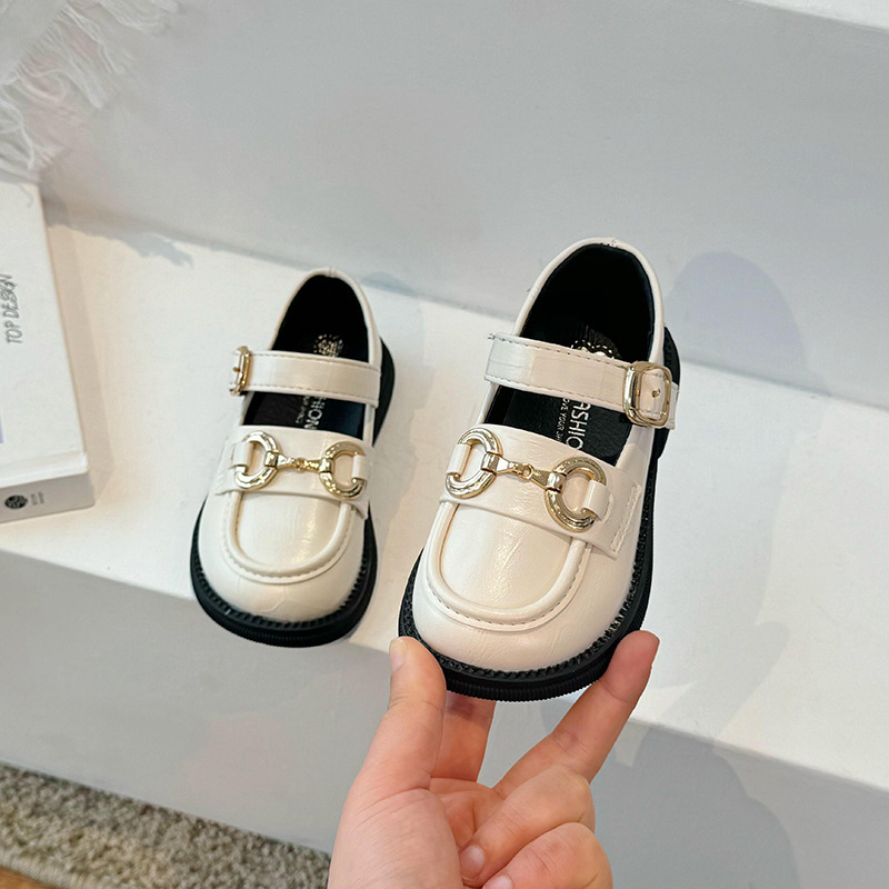 Dječji PU loaferi, unisex, engleski stil, mekana protuklizna potplat (PU gornji dio; unisex; engleski stil; mekana protuklizna potplat)