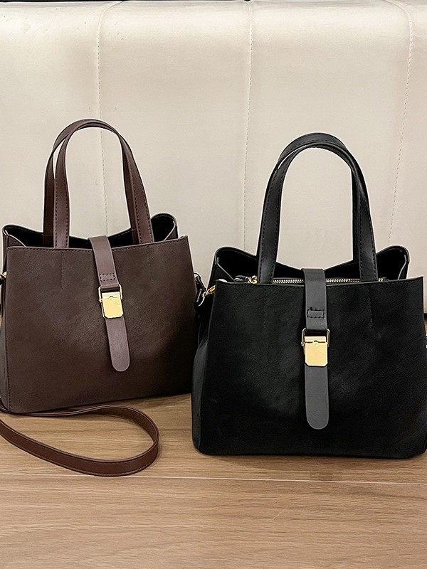 Ženska bucket torba s crossbody remenom, 2026. model, velika kapaciteta, svakodnevna uporaba, tote torba