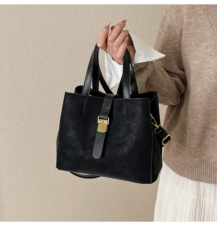 Ženska bucket torba s crossbody remenom, 2026. model, velika kapaciteta, svakodnevna uporaba, tote torba