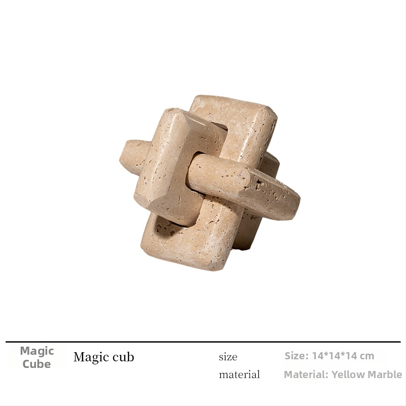 Umjetna cvjetna aranžacija - Left gu - Moderan minimalistički stil - Plastika, smola