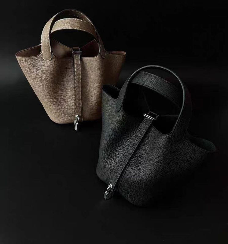 PU bucket torba, unisex stil, magnetsko zatvaranje, podstava od poliester, mekana konstrukcija, proljeće 2025
