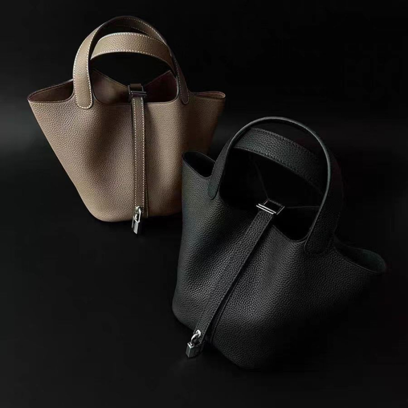 PU bucket torba, unisex stil, magnetsko zatvaranje, podstava od poliester, mekana konstrukcija, proljeće 2025
