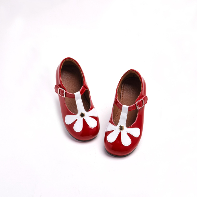 Pantofi dama din piele cu Velcro, partea superioară din două straturi de piele de vacă, talpă din cauciuc, căptușeală din fibre superioare — lansare toamnă 2025