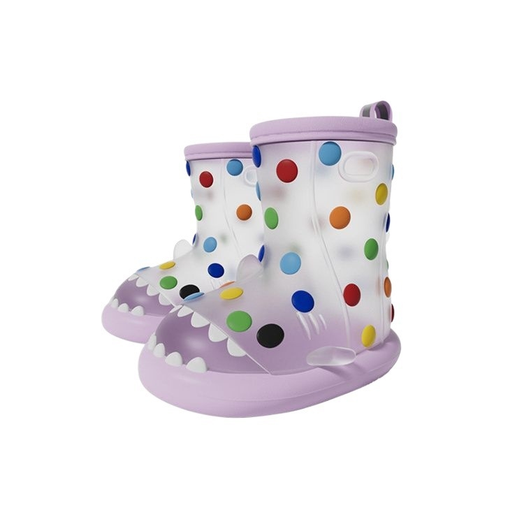 Dječje kišne cipele, unisex, PVC gornji dio, niska visina, vodootporne, protuklizne