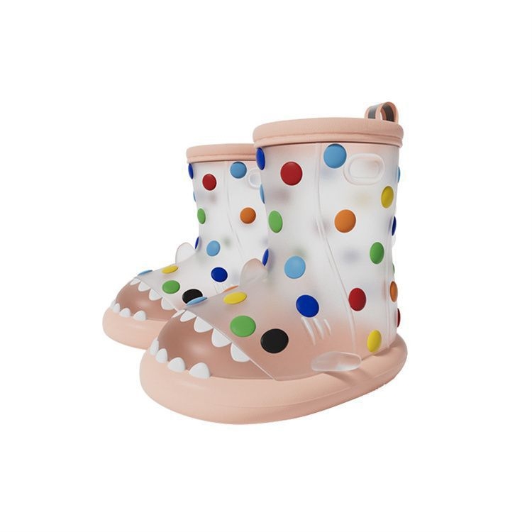 Dječje kišne cipele, unisex, PVC gornji dio, niska visina, vodootporne, protuklizne