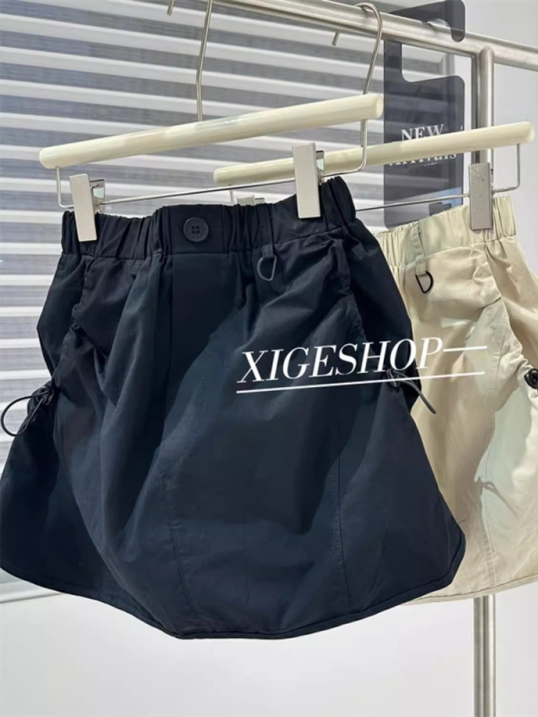 Φούστα Α-γραμμής για γυναίκες, φινίρισμα με πρέσα, πολυεστερικό ύφασμα, περιεκτικότητα πολυεστέρα 50–70%, Άνοιξη 2025, στυλ μετακίνησης/γραφείου