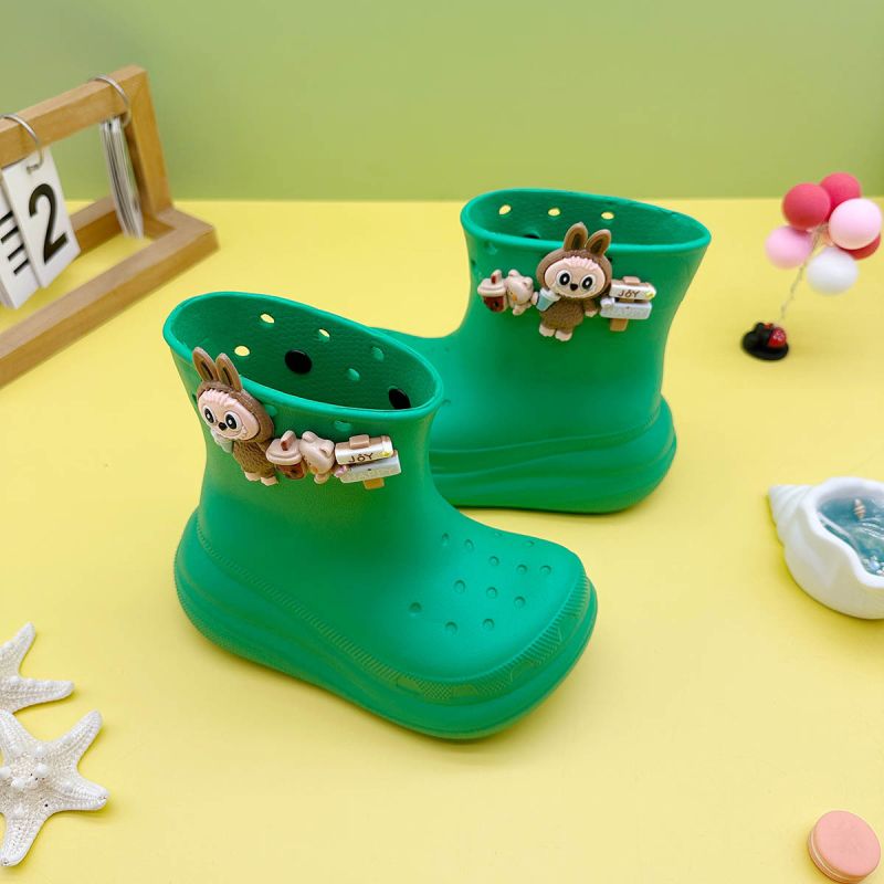 Cizme de ploaie pentru copii Neonice, partea superioară EVA, model Cartoon, până la gamba medie, Unisex