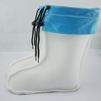 Cizme de ploaie pentru femei, iarnă, cu partea superioară din plastic, înălțime medie a tibiei, model uni