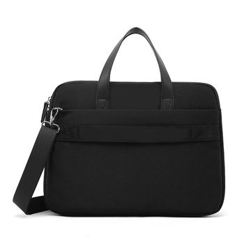 Tianyi Crossbody torba za prijenosno računalo — prozračna, vodootporna, otporna na potrese; materijal: poliester; uzorak: jednofarban; neutralan dizajn