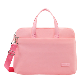 Tianyi Crossbody torba za prijenosno računalo — prozračna, vodootporna, otporna na potrese; materijal: poliester; uzorak: jednofarban; neutralan dizajn