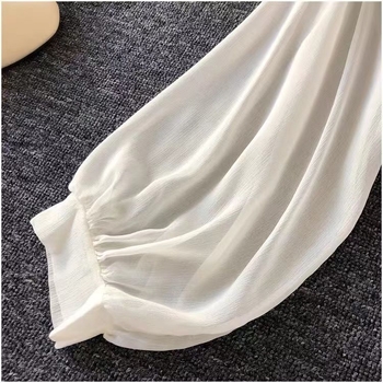 UV защита дамска дреха, тип шал, рогаобразни ръкави, 3/4 ръкав, UPF 30+