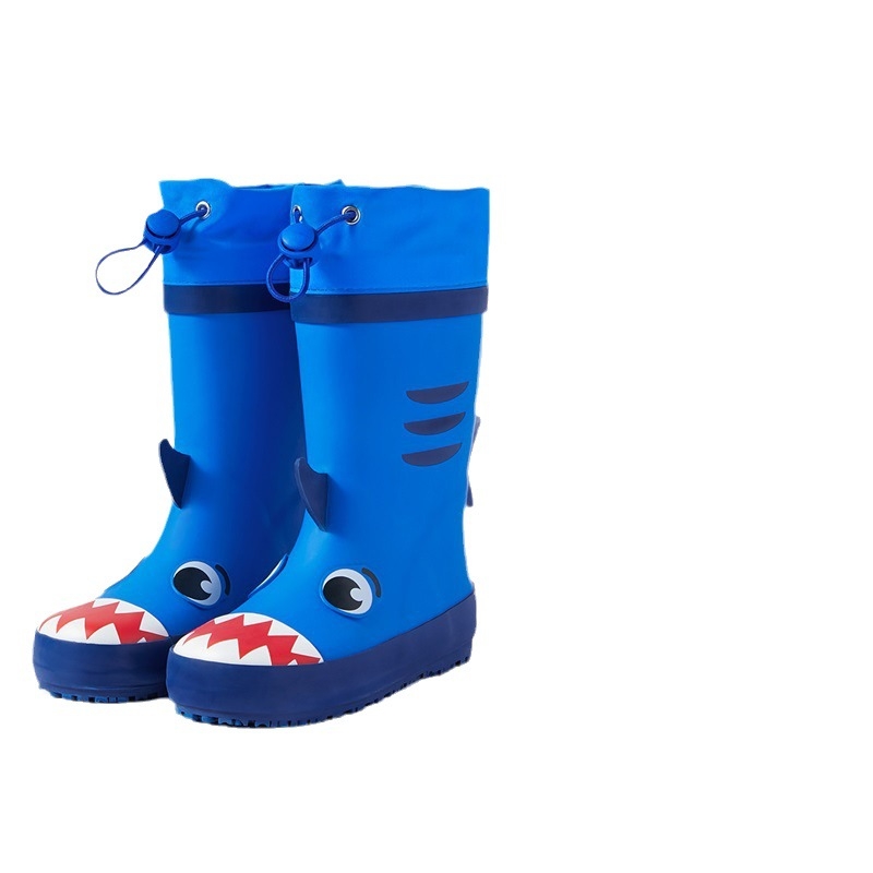 Gyermek esőcsizmák - Kocotree, rajzfilm dinoszaurusz unikornis mintával, lapos sarok, négy évszak, 4-12 éveseknek