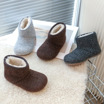 Dječje zimske slip-on čizme s podstavom od pamuka i gumom, za djecu 4–6 godina