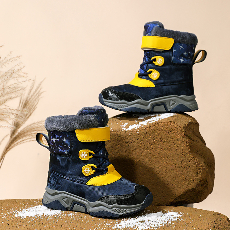 Uniszex casual bokacsizmák gyerekeknek, műbőrből, 1–16 éveseknek