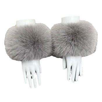 Unisex μανσέτες καρπού από συνθετική γούνα, κορεατικό στυλ, για χειμώνα/φθινοπώρο, μάρκα Yimo