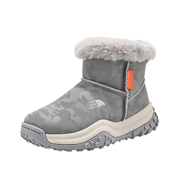 Unisex vodootporne dječje čizme za snijeg, PU gornji dio, gležnjače s debelim pamukom