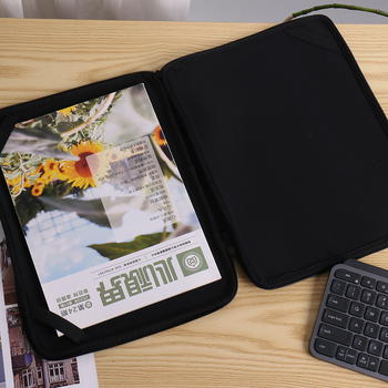 Θήκη νεοπρέν για φορητό με φερμουάρ, προστασία γωνιών, εσωτερική θήκη για υπολογιστή, αδιάβροχη και ανθεκτική στη φθορά