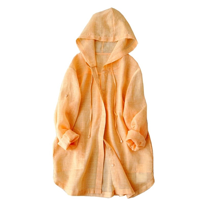 Ženska jakna s kapuljačom od poliestera, dugi rukavi, standardni kroj, srednja duljina