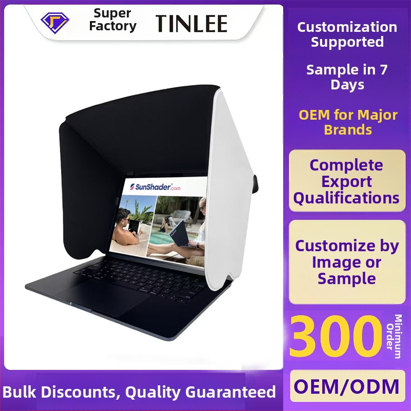 Slnečník na notebook PU materiálu, podšívka PU, mestský minimalistický štýl, jednobarevný vzor, vydanie jar 2026