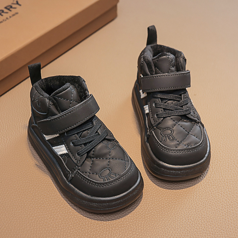 Unisex gležnjače s gornjim dijelom od sintetičke kože, PU potplat, zima 2025