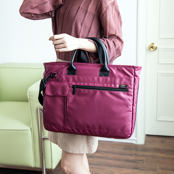 WINNER A8019 Τσάντα για φορητό υπολογιστή από Oxford ύφασμα, με φερμουάρ, αδιάβροχη, επαγγελματική τσάντα ώμου με πολλαπλές θήκες