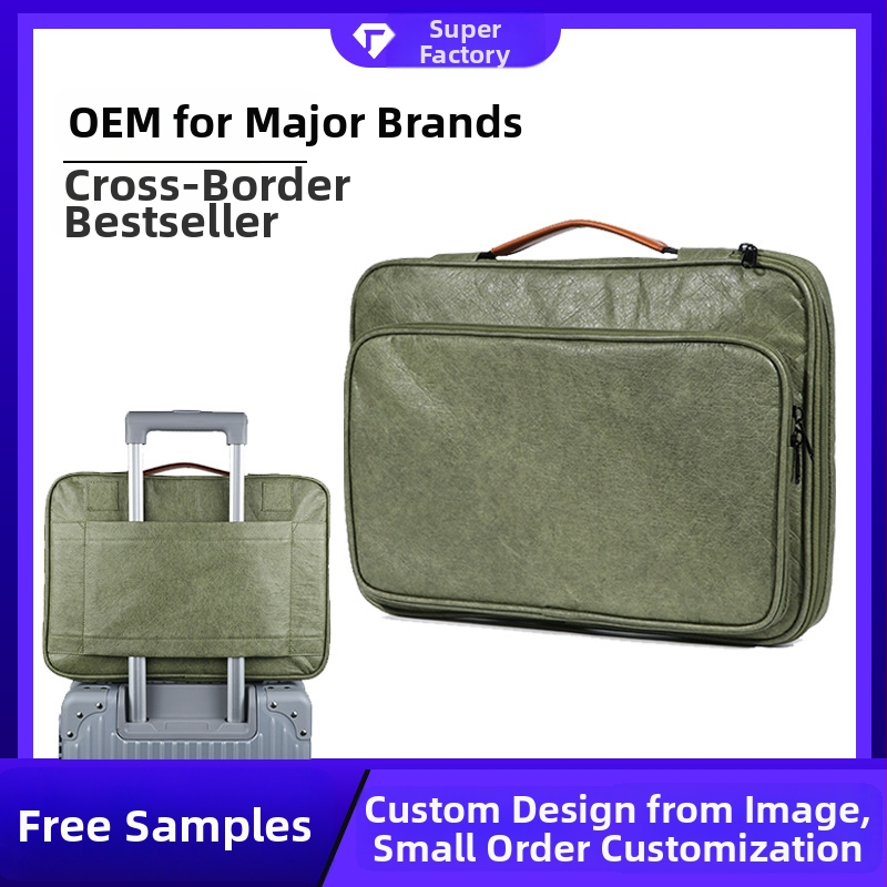 Taška na notebook z Dupont papiera, vodotesná, ultra ľahká, so izolačnou výstelkou a polyesterovou podšívkou