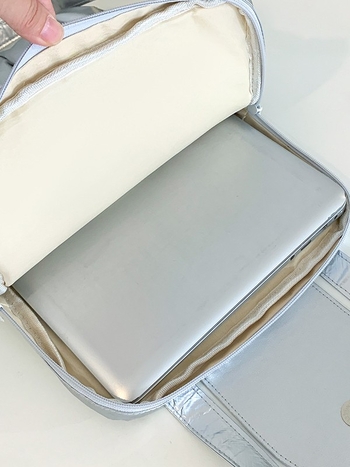 Nothing Geantă pentru notebook și tabletă, stil stradal coreean, nailon, antifurt, spațiu de depozitare