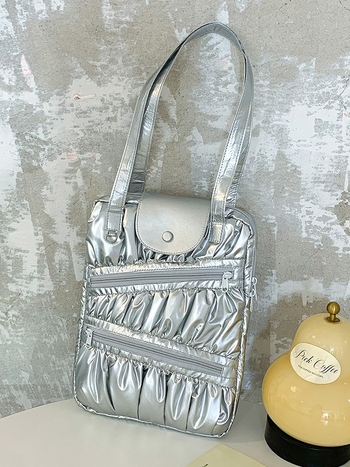 Nothing Geantă pentru notebook și tabletă, stil stradal coreean, nailon, antifurt, spațiu de depozitare