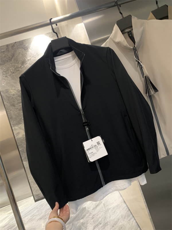 Jachetă cu guler înalt, respirabilă, protecție solară, stil sport (Protecție solară 50+, guler înalt, fermoar, buzunare 3D, amestec poliester)