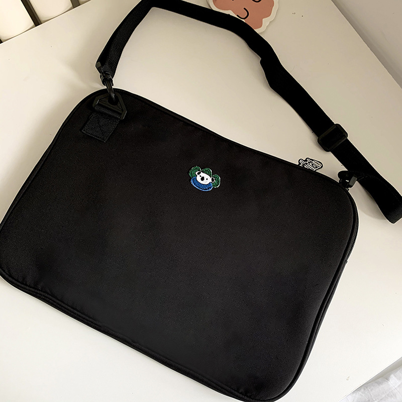 Torba za laptop s izvezenim dizajnom koale, najlonski materijal, prozračna, vodootporna, otporna na habanje