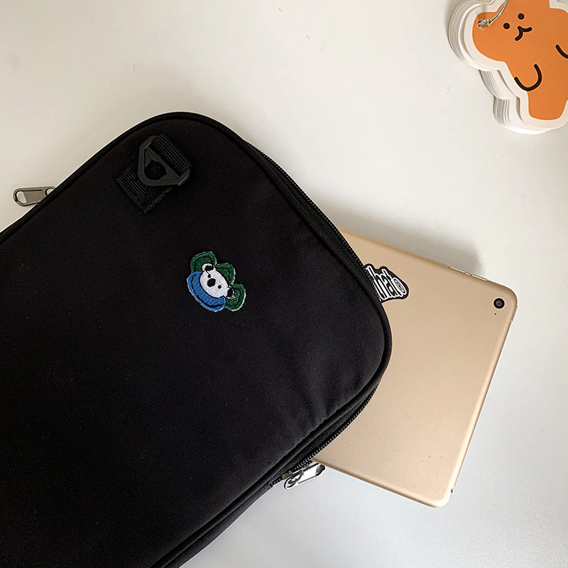Torba za laptop s izvezenim dizajnom koale, najlonski materijal, prozračna, vodootporna, otporna na habanje