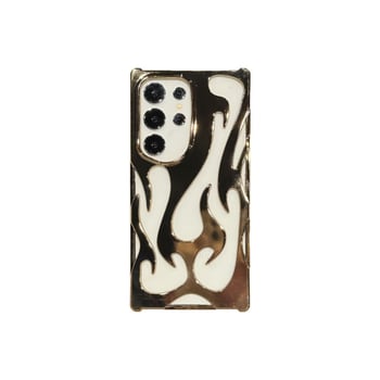 Husă TPU cu electroplacare pentru Samsung S25/S24, design decupat – A26/A36/A56, A54/A55