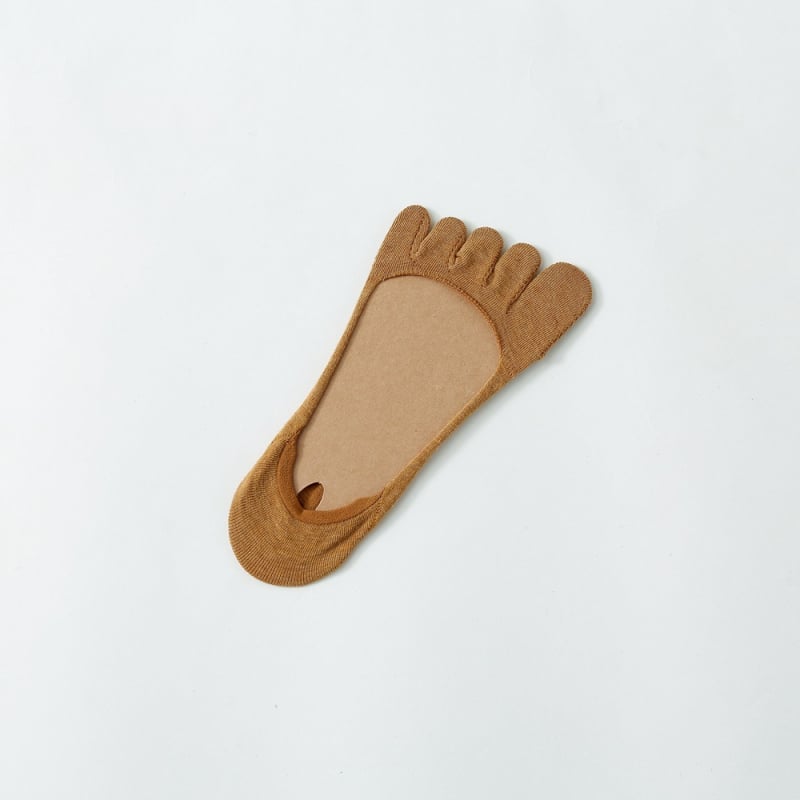 Чорапи за пръсти за жени, невидими, абсорбират пот и против триене, памук, едноцветни, къс маншет, Hart Cotton