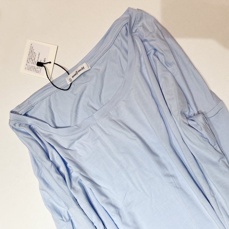 Дамска блуза със слънцезащита, голямо деколте, дълги ръкави, ултра къса дължина, свободна кройка, смес от вискоза и еластан, UPF30+