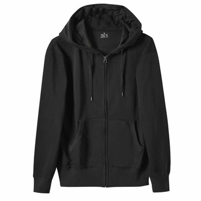 Unisex κουκούλα με φερμουάρ από corduroy με rabbit fur (96%+), κορεατικό στυλ, χαλαρή γραμμή