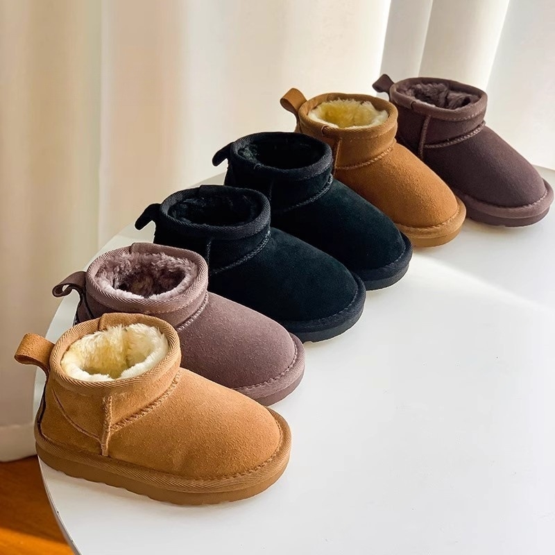 Dječje snježne čizme, unisex, gornji materijal: Super Fiber, uzrast 7–12 godina, svakodnevni stil